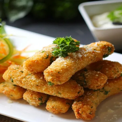 Air Fryer Mozzarella Sticks